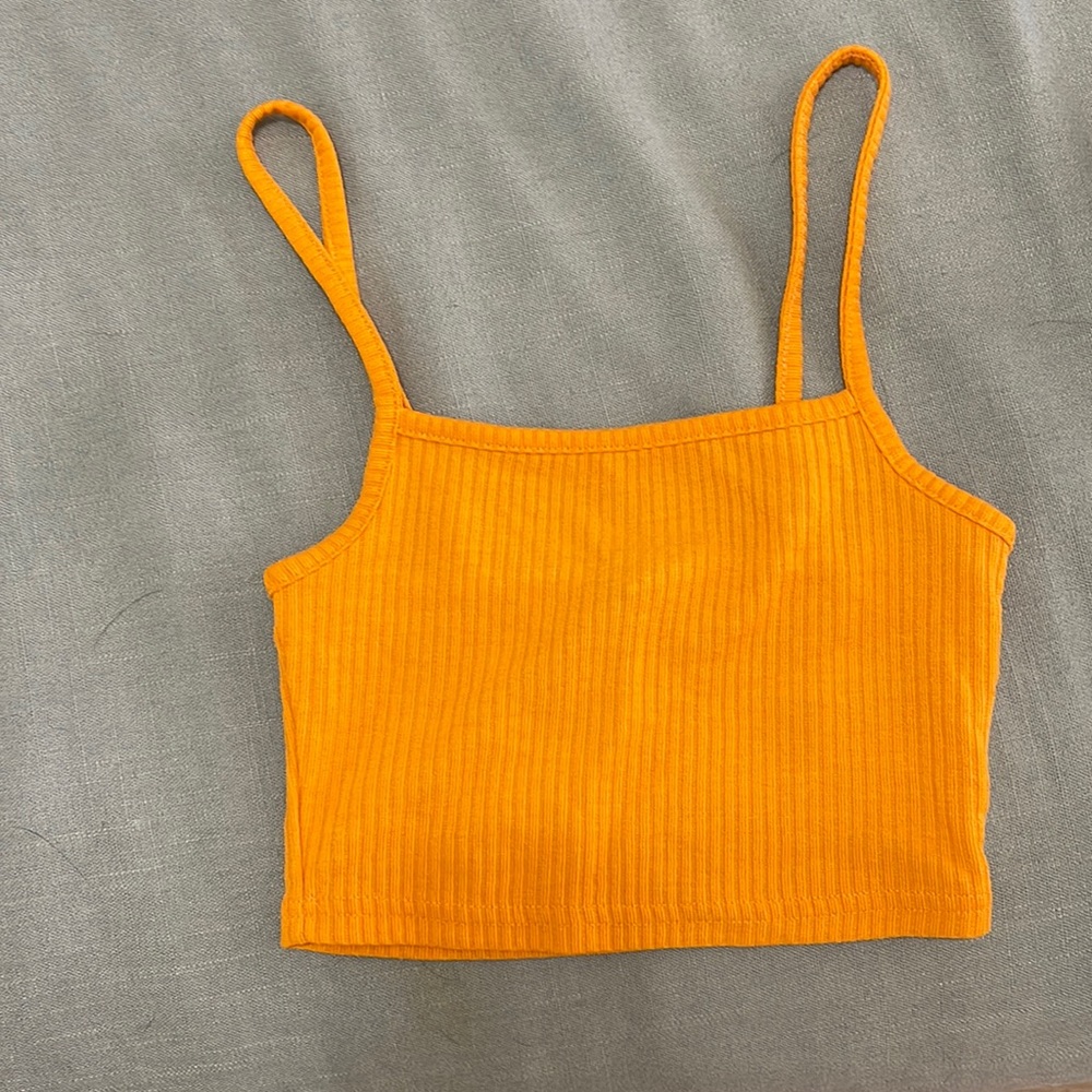 H&M Orange Crop top